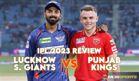 Lucknow Super Giants vs Punjab Kings, 21st Match, Sat, Apr.